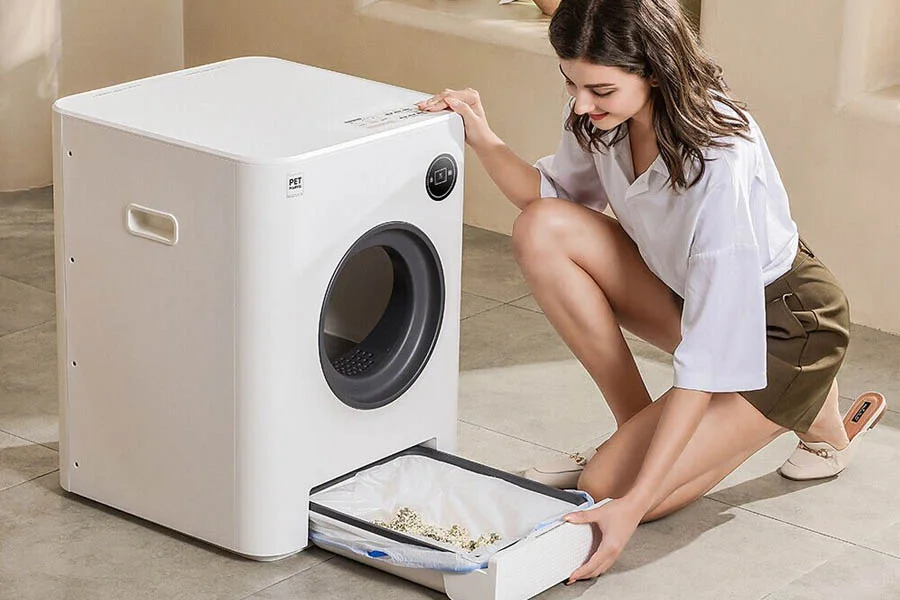 litter robot enclosure